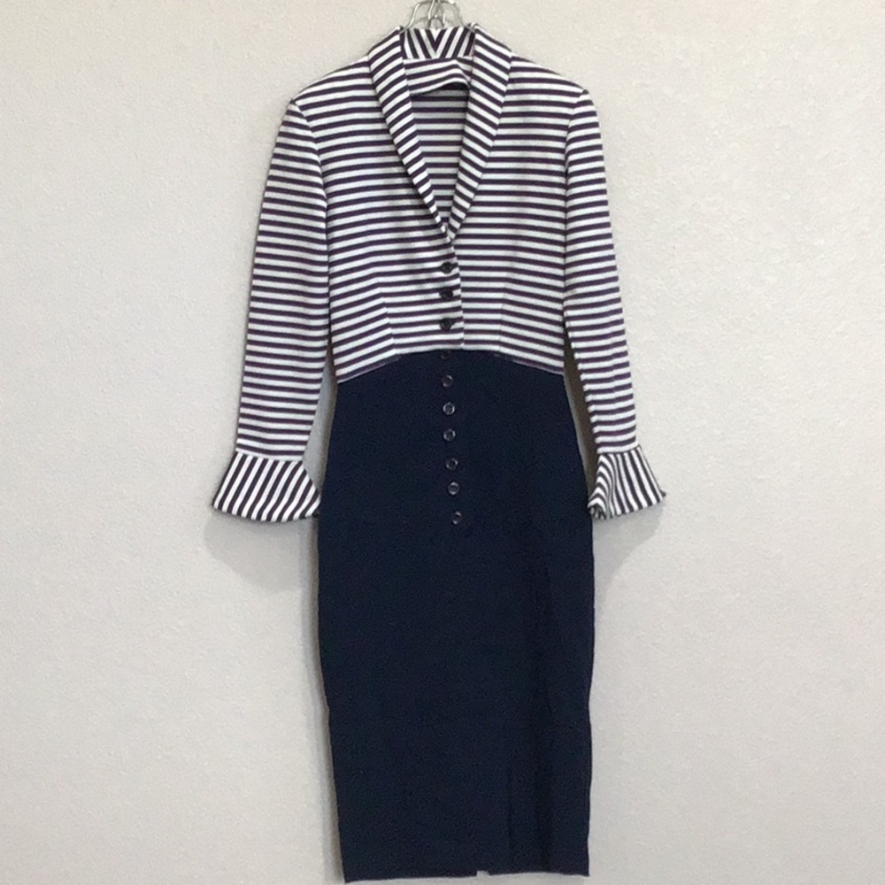Tatyana pencil secretary dress